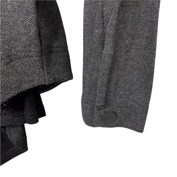 CAbi Mesh Back Full Zipper Belted Jacket Style 3184 Size Large Gray Size XXS - Picture 8 of 12